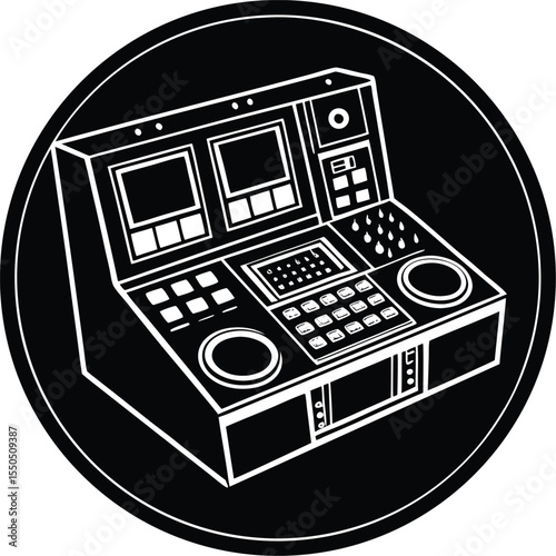 Control Panel Silhouette