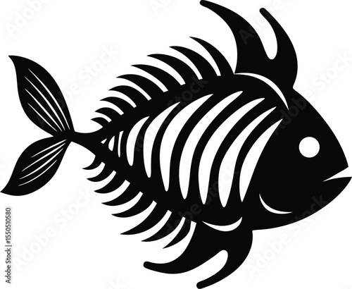 Fishbone Silhouette