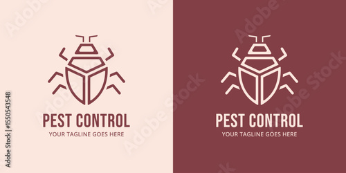 Logo template for pest control company