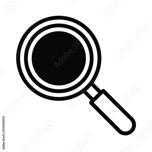 Zoom In Icon Outline Vector Illustration