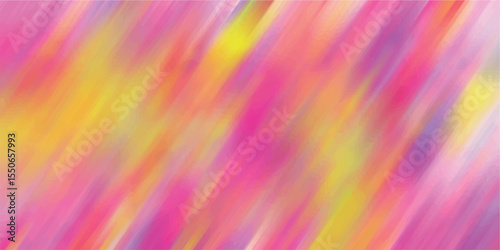 Abstract watercolor brushstrokes in vibrant colors a dynamic artistic background texture with pink yellow and orange hues illustrating creativity
