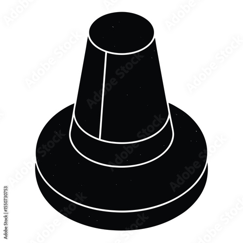 pharmacist element isolated rubber stopper remover on white background