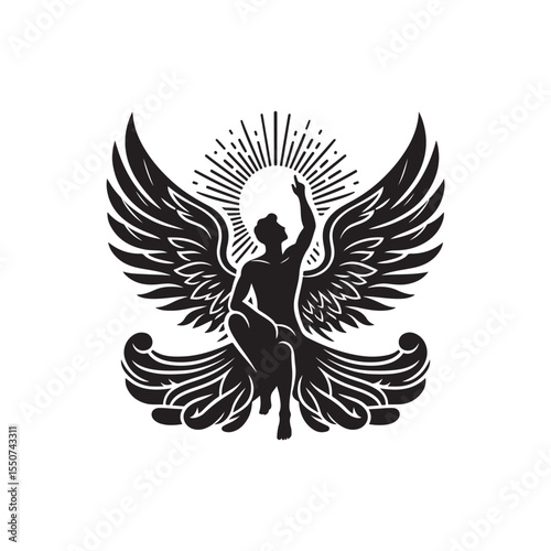 Man Angel Vector (2).eps