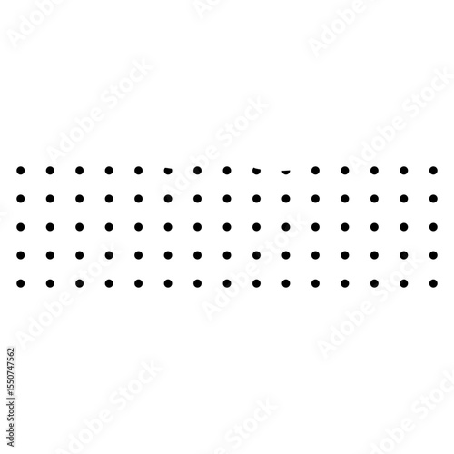 Dotted Geometric Shape