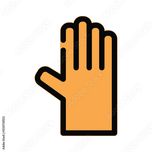 Glove icon design template