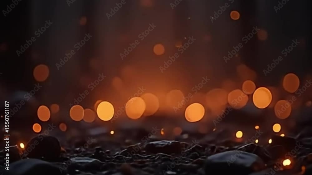 4K abstract silver bokeh loop background perfect for cinematic video layering or transitions


