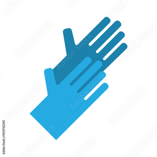 Glove icon design template