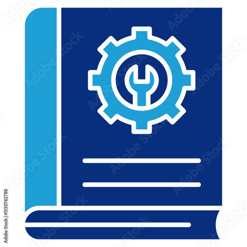 User Manual Icon Element For Design