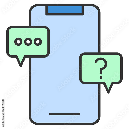 Faq Icon Element For Design