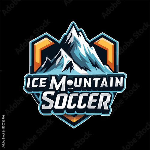 Soccer club logo design template, ready to use