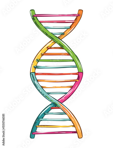 Molecular Biology Science Illustration