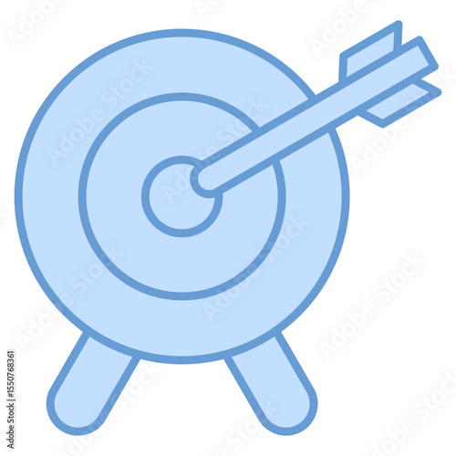 Goal Target Icon Element For Design