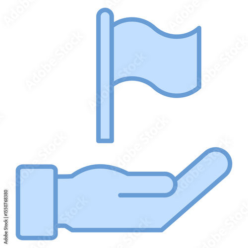 Milestone Icon Element For Design