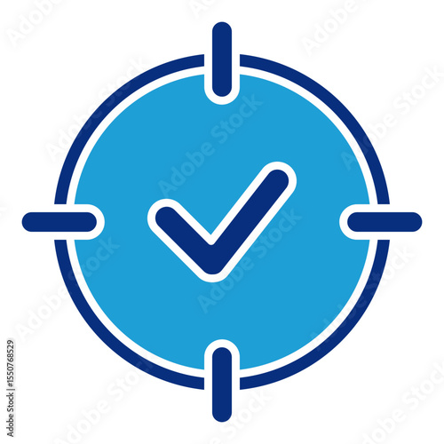Bullseye Icon Element For Design