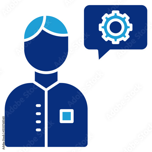 Mindset Icon Element For Design