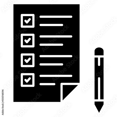 Task List Icon Element For Design
