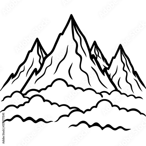 Shrouded Mountain Horizon