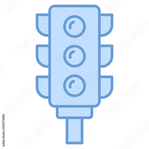 City Traffic Icon Element For Design
