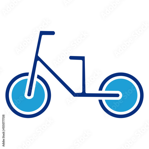 Urban Bicycle Icon Element For Design
