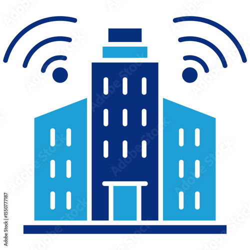 Urban Networking Icon Element For Design