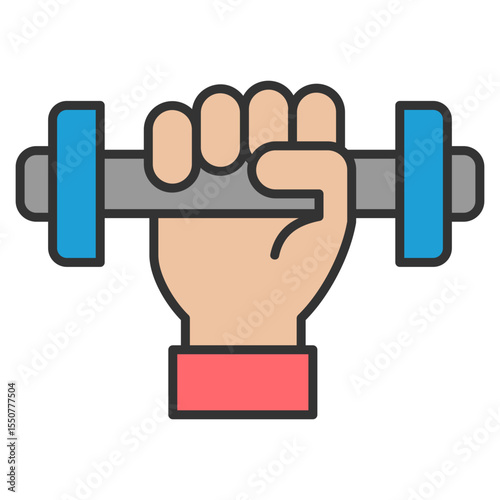 Fitness Icon Element For Design