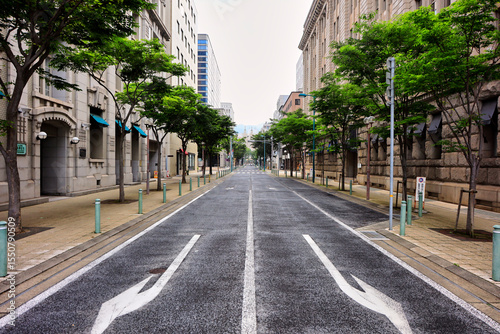 新緑の神戸旧居留地
