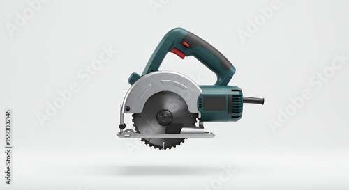 Power saw product photography