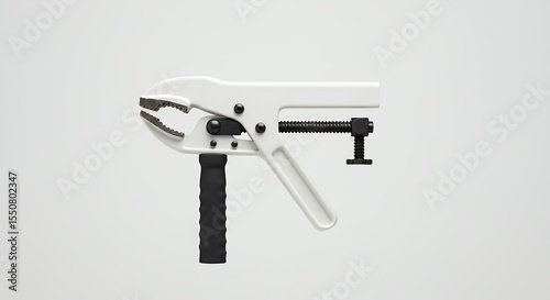 White and black clamp tool
