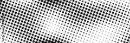 grunge Halftone white and black dots pattern and black gradient grunge texture background. Dotted line comic sport style vector illustration