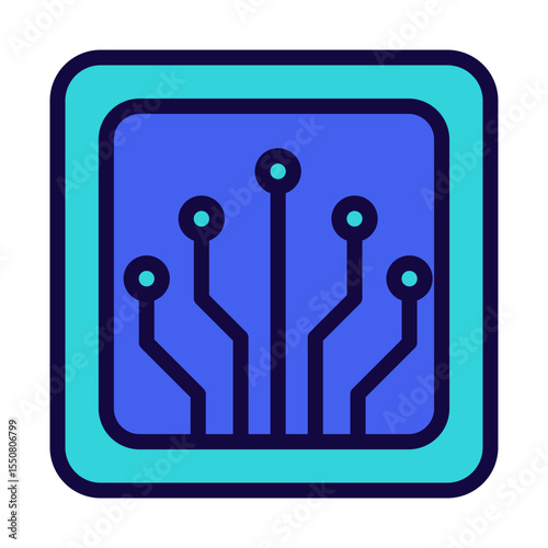 Artificial Intelligence Technology Symbol