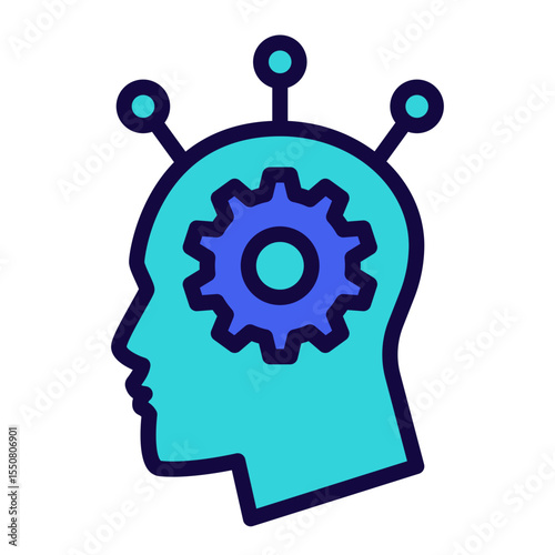 Artificial Intelligence Technology Symbol