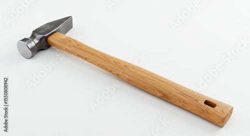 Wooden handle hammer