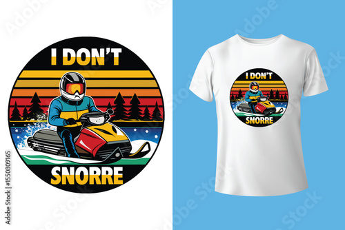 Ski winter sport vintage typography t shirt design with glasses and skier silhouette	