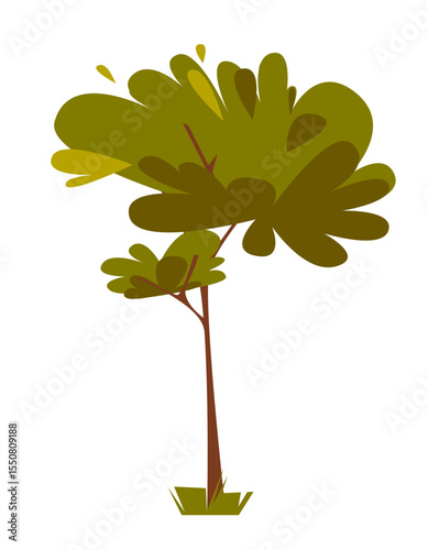 vector illustration of a tree
