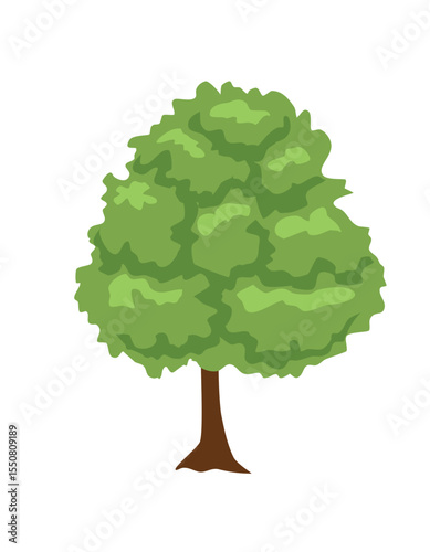 vector illustration of a tree