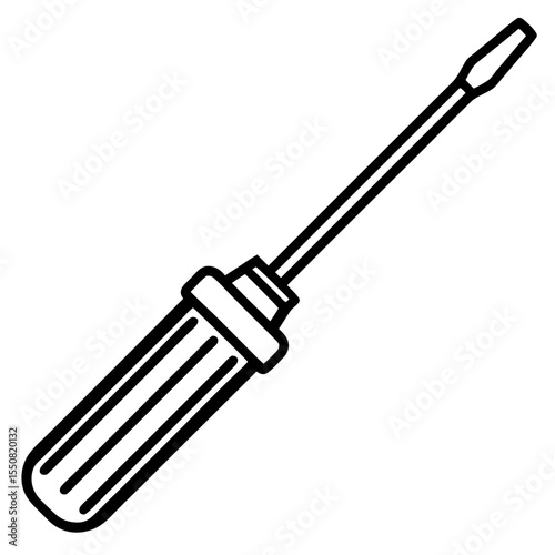 Minimal Putty Knife Icon