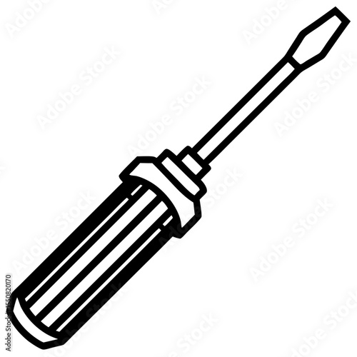 Minimal Putty Knife Icon