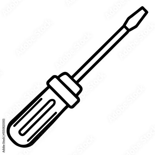 Minimal Putty Knife Icon