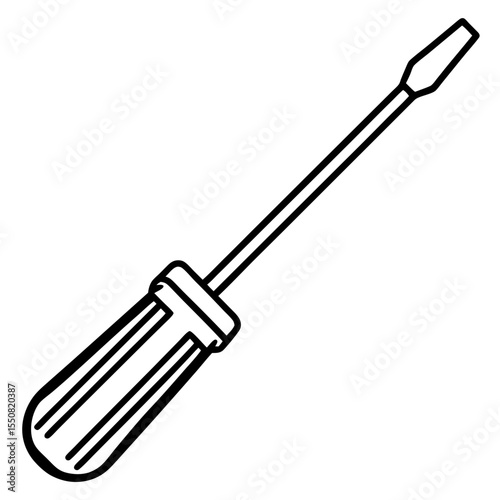 Minimal Putty Knife Icon