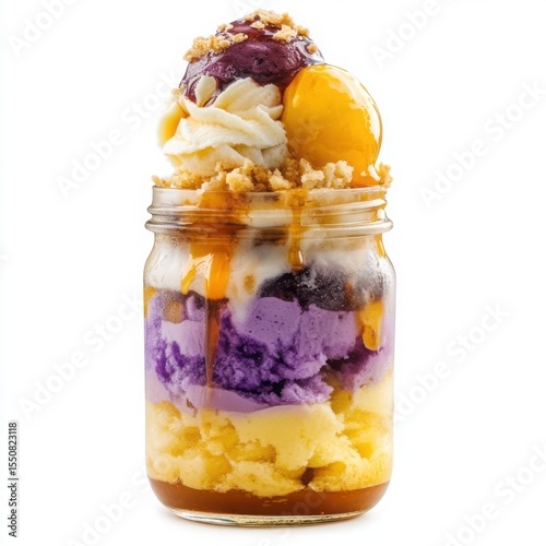 A different delicious Filipino dessert, Halo-Halo with a twist