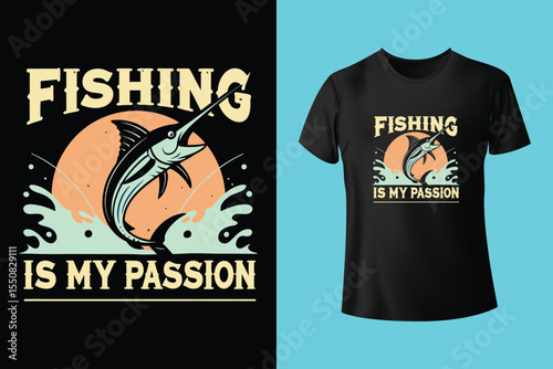 Fishing Because therapy is expensive Fishing vector design t shirt design....