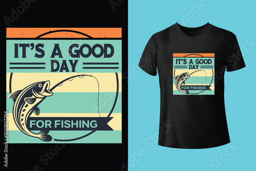 You can't buy happiness but you can go fishing T-Shirt Design