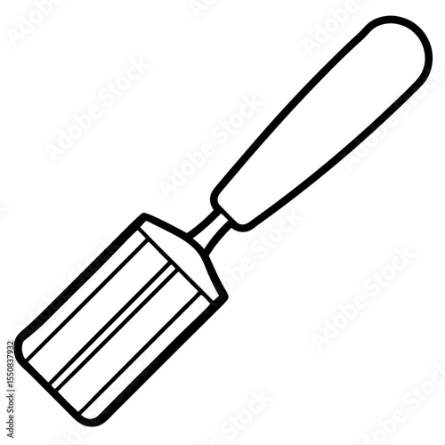 Minimal Putty Knife Icon