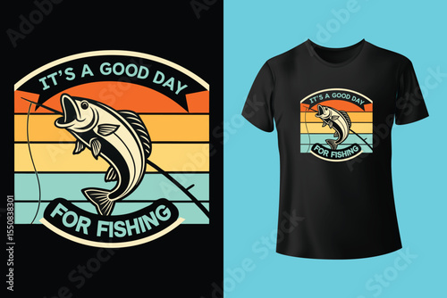 You can't buy happiness but you can go fishing T-Shirt Design