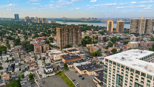 NYC SKYLINE From CLIFFSIDE PARK 