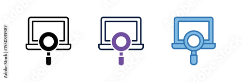 Screen Search Icon