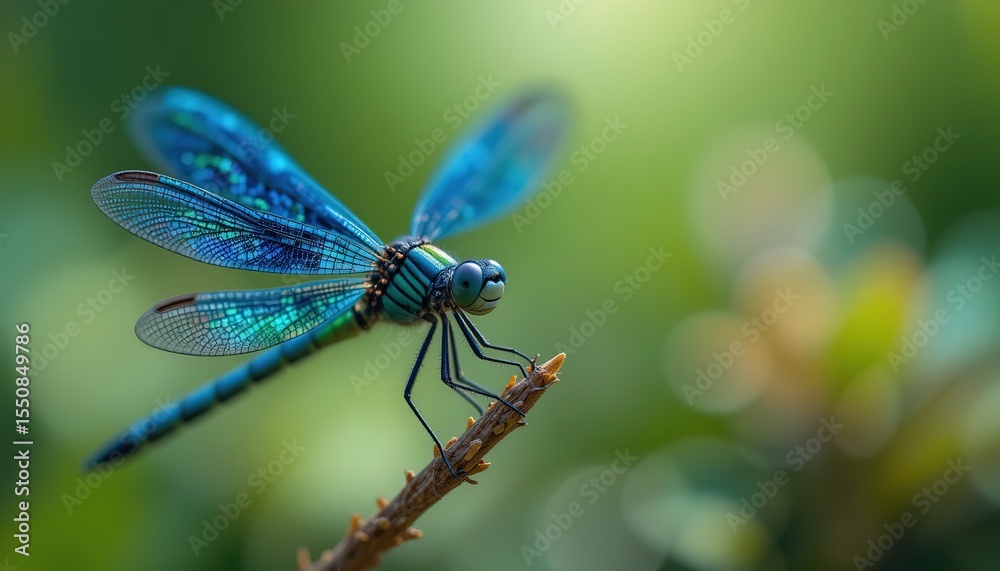 Azure Green Dragonfly - Macro Shot for National Dragonfly Day Azure Green Dragonfly - Macro Shot for National Dragonfly Day