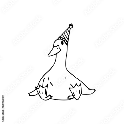 celebration duck doodle 