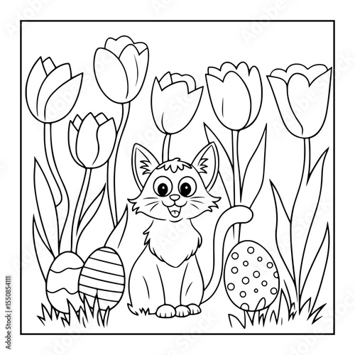 Black and white color pages
