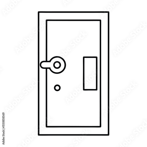 door handle and door
